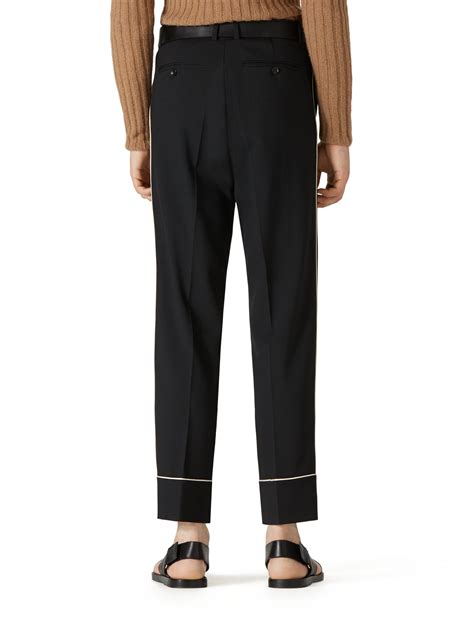 cheap gucci pants for men|gucci wool pants for men.